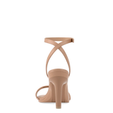 Brynn Sandal - Latte Leather 4 Stiletto