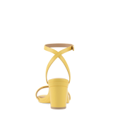 Brynn Sandal - Limoncello Leather 3 Block - Final Sale