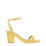 Brynn Sandal - Limoncello Leather 3 Block - Final Sale