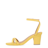 Brynn Sandal - Limoncello Leather 3 Block - Final Sale