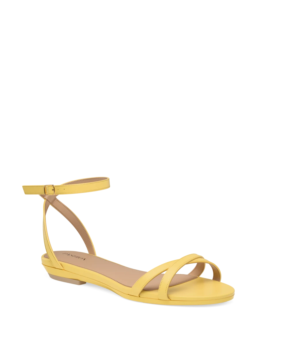 Brynn Sandal - Limoncello Leather 3 Block - Final Sale