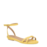 Brynn Sandal - Limoncello Leather 3 Block - Final Sale