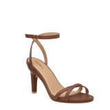 Brynn Sandal - Walnut Leather 4 Stiletto