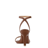 Brynn Sandal - Walnut Leather 4 Stiletto