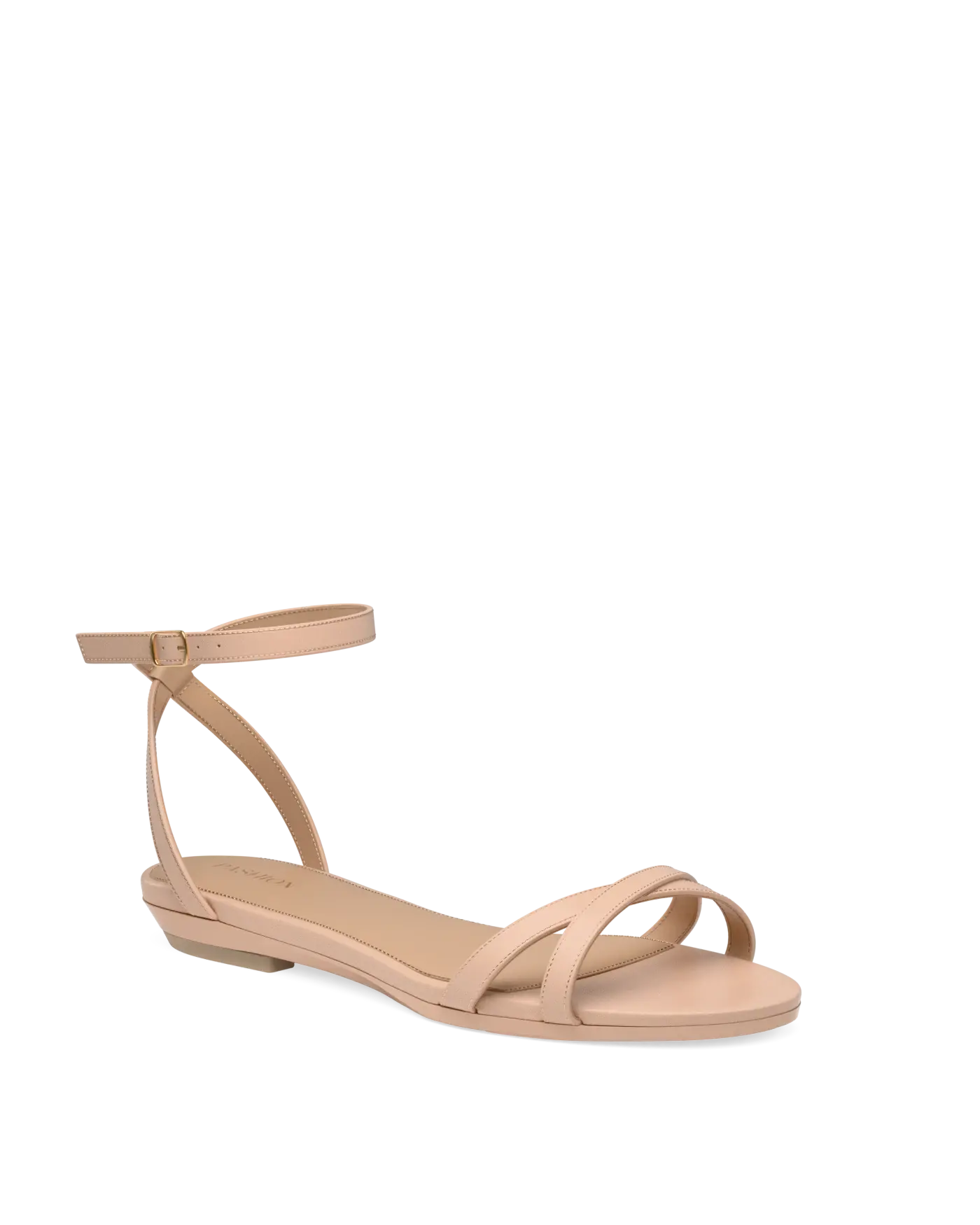 Brynn Sandal - Sand Leather 3 Block
