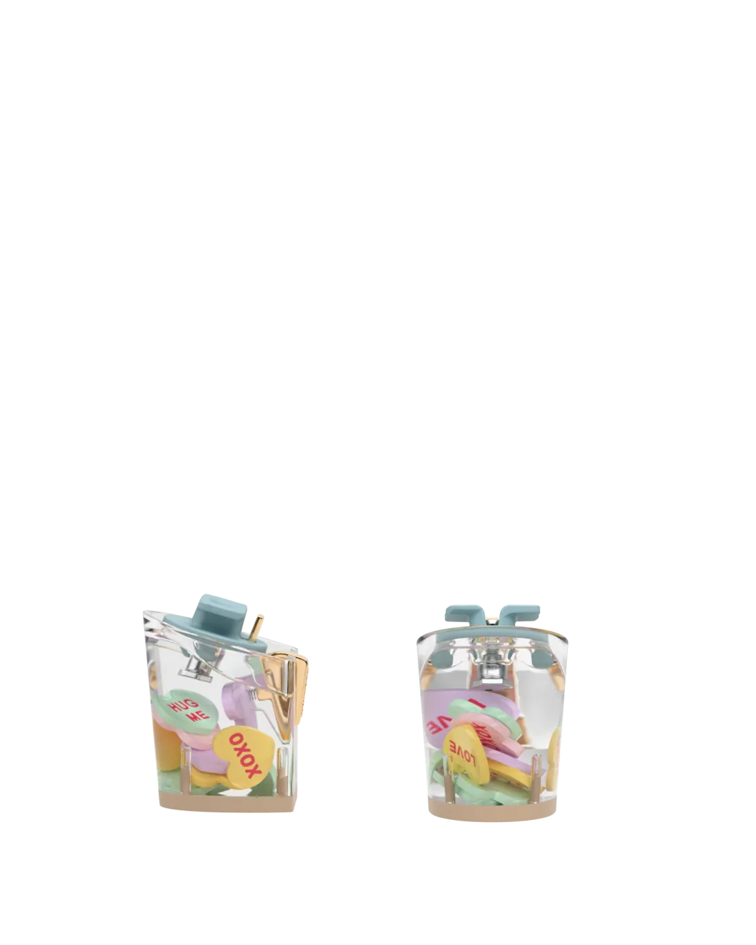 Transparent Block Heel Kit