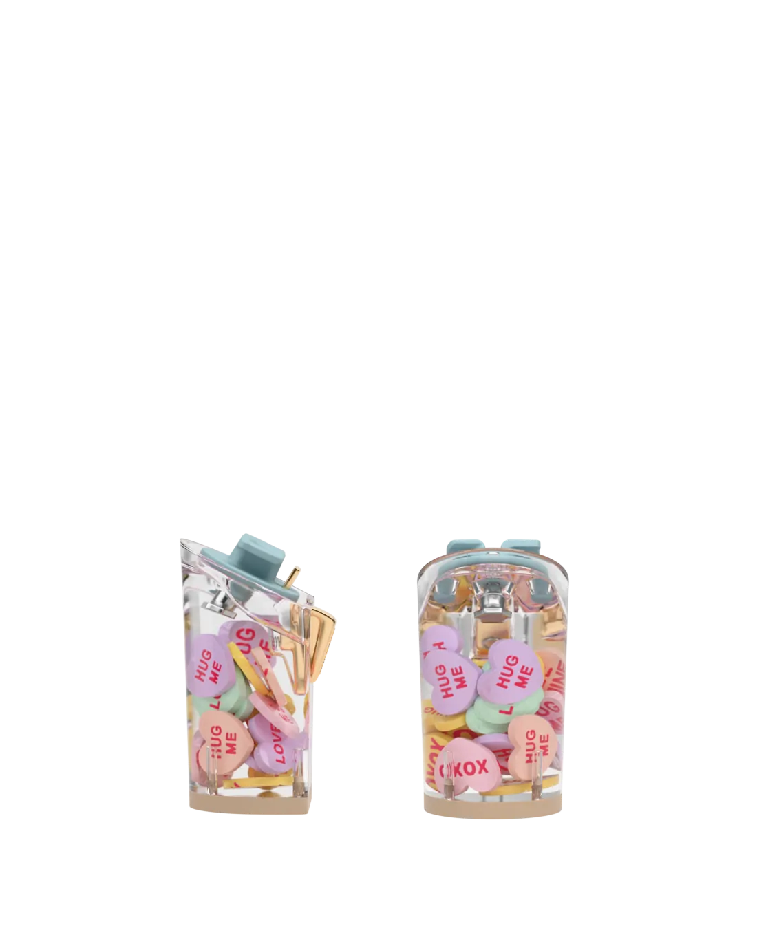 Transparent Block Heel Kit