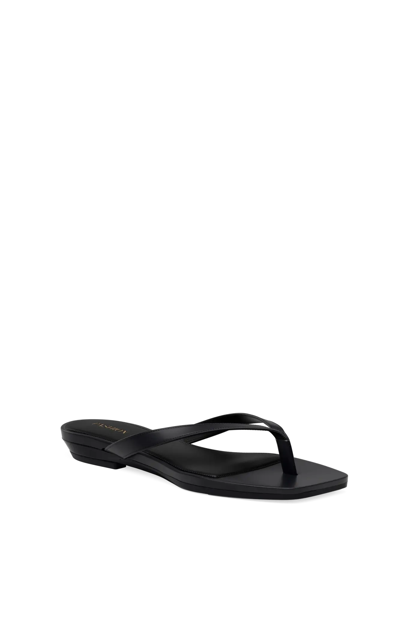 The Carmen - Coal Vegan Leather 4 Block