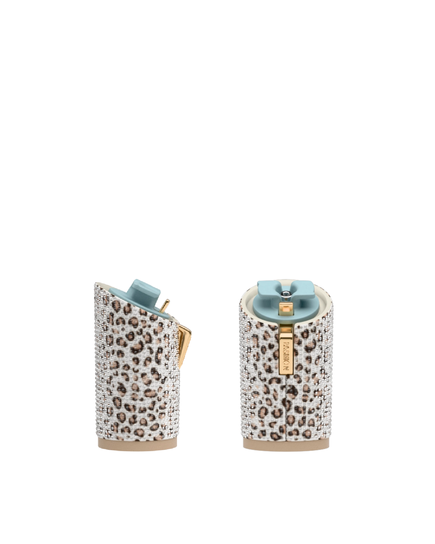 Cylinder Block Heel Kit 4 Cheetah Rhinestone, 4-inch interchangeable cylinder block heel. Pashion convertible heels go from heel to flat and are customizable with interchangeable heel kits.