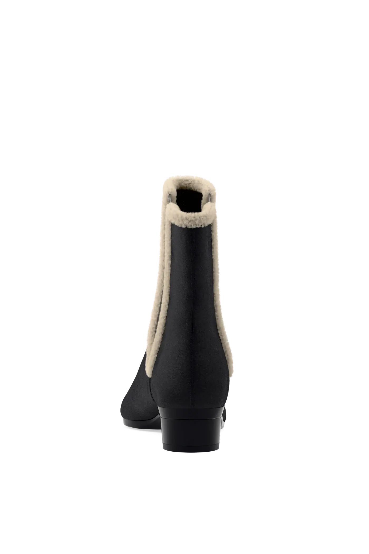 The Chelsea - Coal Suede Sherpa