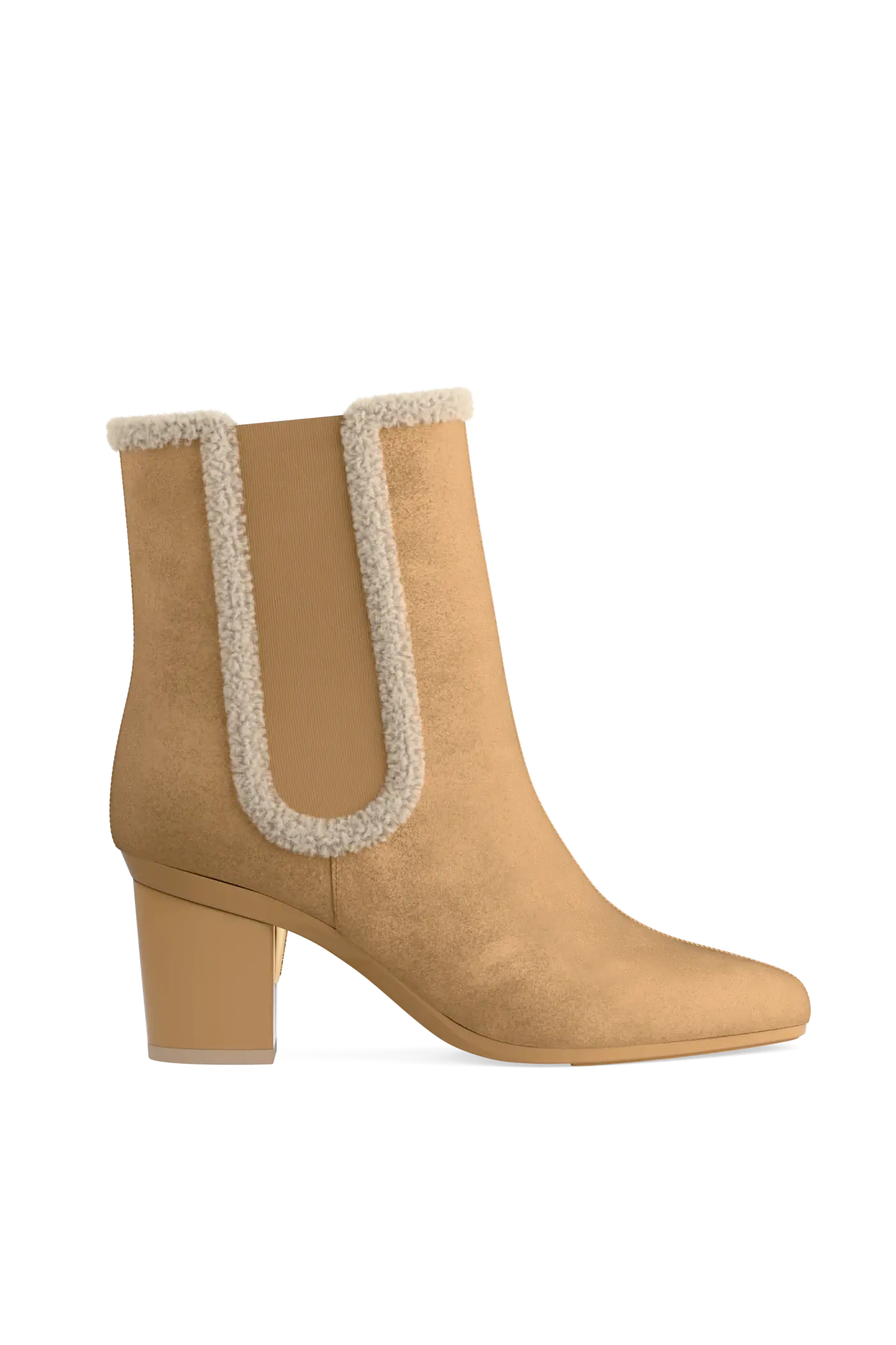 Block Heel Kit 3 Camel