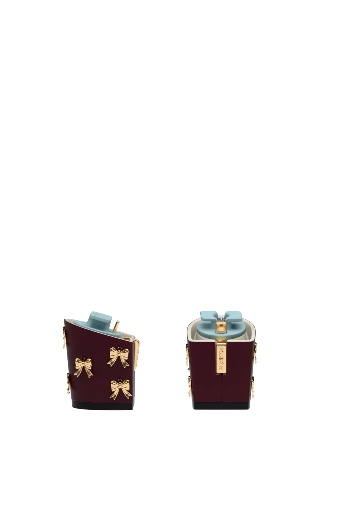 Block Heel Kit 3 Cherry Mocha Bow Charm