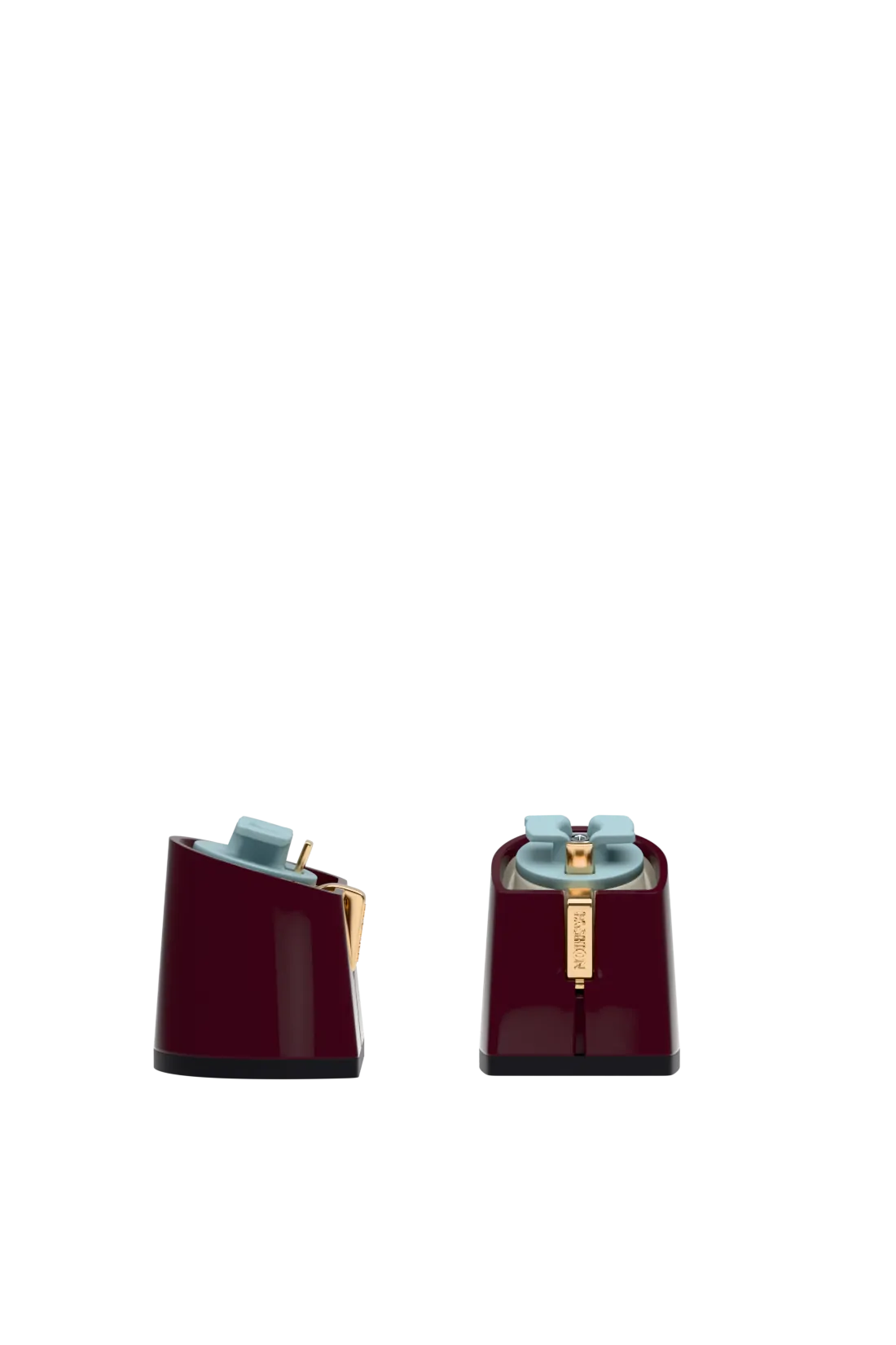 Flare Block Heel Kit 3" Cherry Mocha
