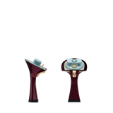 Flare Stiletto Heel Kit 4 Cherry Mocha Metallic