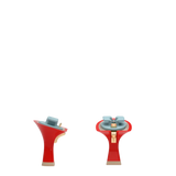 Flare Stiletto Heel Kit 3 Cherry Red