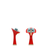Flare Stiletto Heel Kit 4 Cherry Red