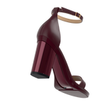 Stelo - Cherry Mocha Metallic, alternate view. Pashion convertible heels go from heel to flat and are customizable with interchangeable heel kits.
