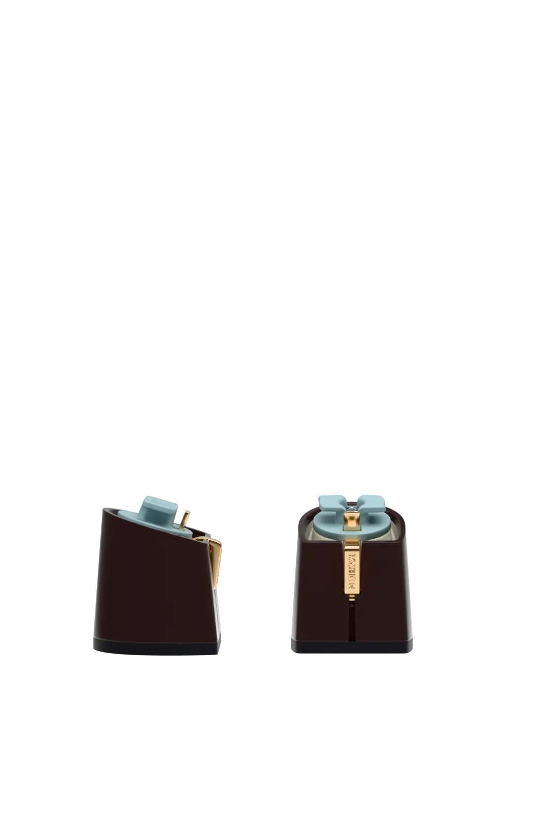 Flare Block Heel Kit 3 Chocolate
