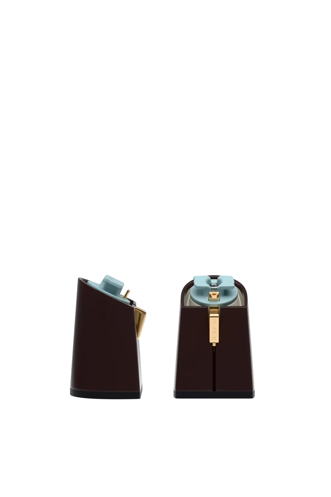 Flare Block Heel Kit 4 Chocolate