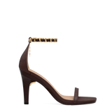 Chocolate Leather Ankle Chain