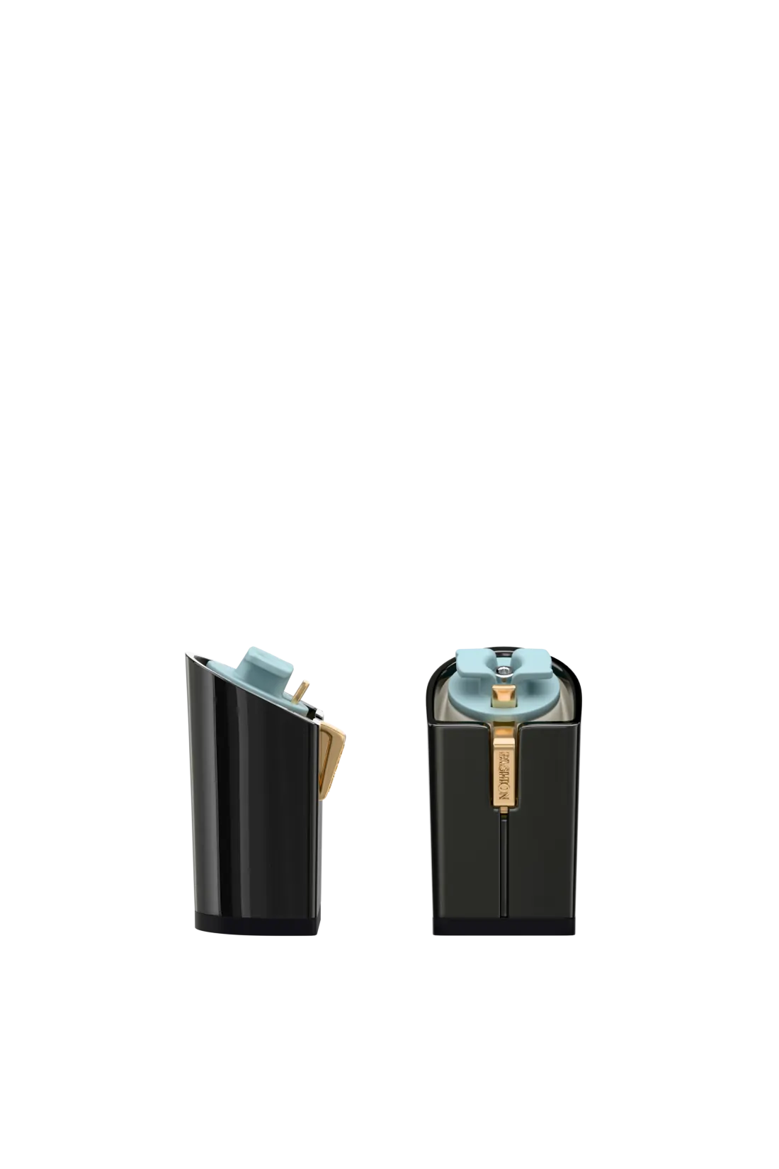 Block Heel Kit 4 Coal Metallic