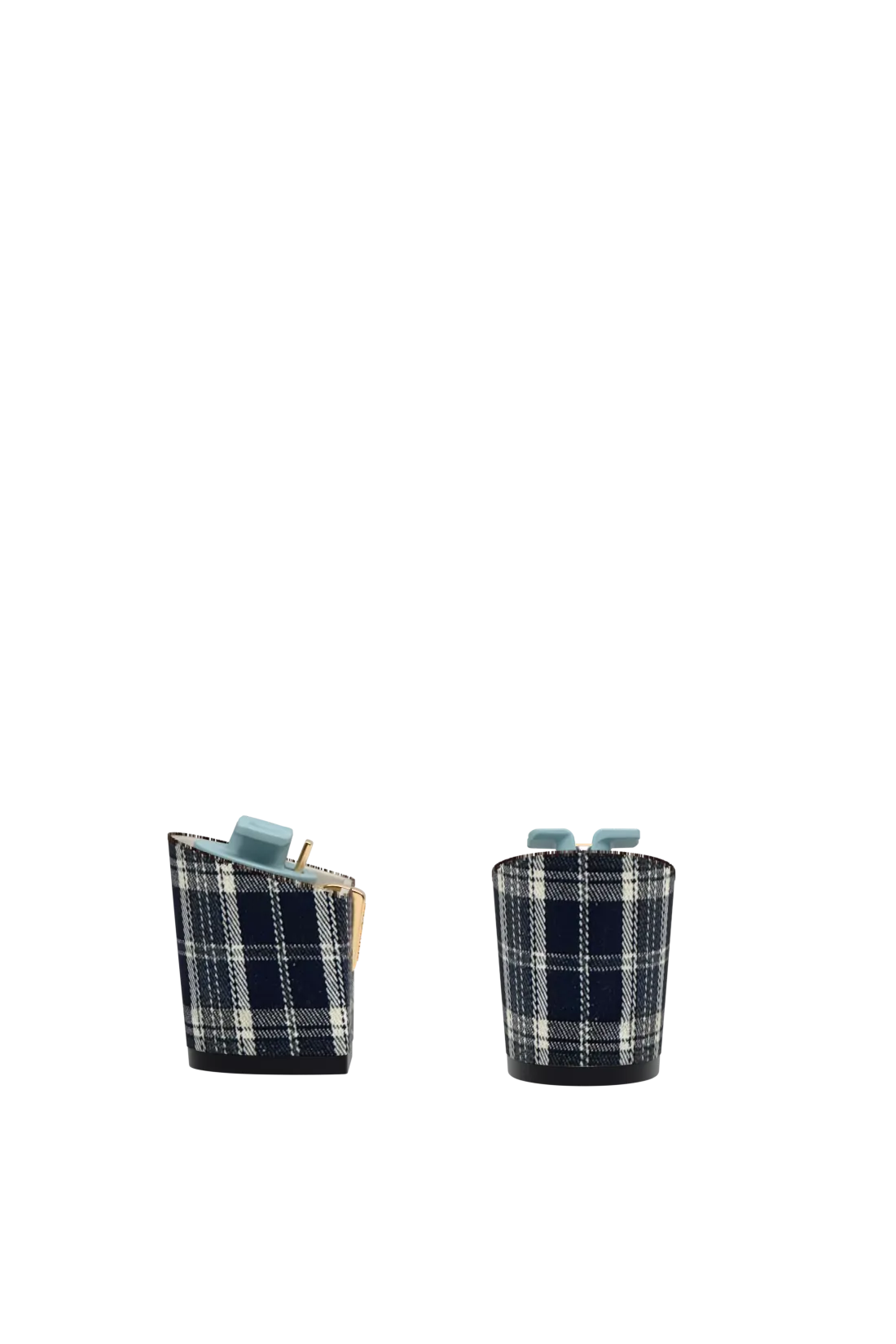 Block Heel Kit 3 Midnight Tartan