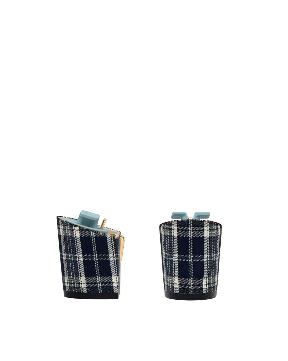 Block Heel Kit 3 Midnight Tartan