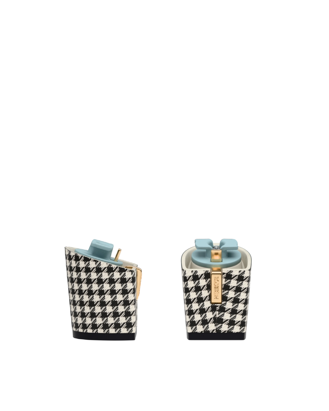 Block Heel Kit 3 Coal Houndstooth, 3-inch interchangeable block heel. Pashion convertible heels go from heel to flat and are customizable with interchangeable heel kits.