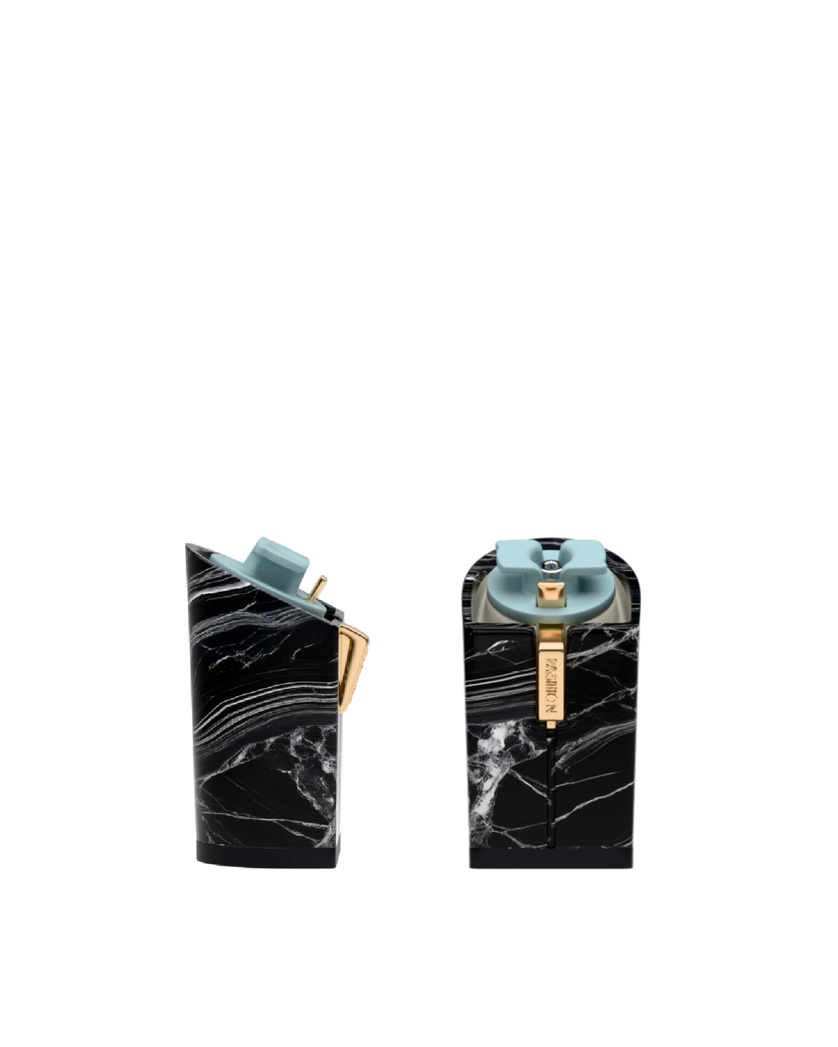 Block Heel Kit 4 Coal Marble, 4-inch interchangeable block heel. Pashion convertible heels go from heel to flat and are customizable with interchangeable heel kits.