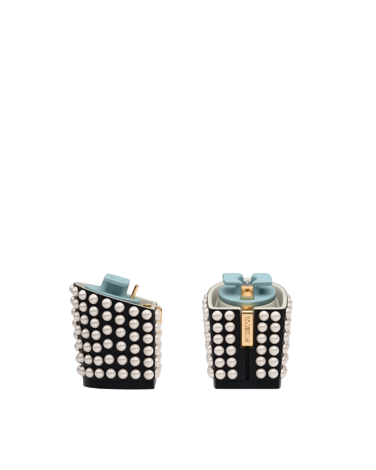 Block Heel Kit 3 Coal Pearl Drop, 3-inch interchangeable block heel. Pashion convertible heels go from heel to flat and are customizable with interchangeable heel kits.