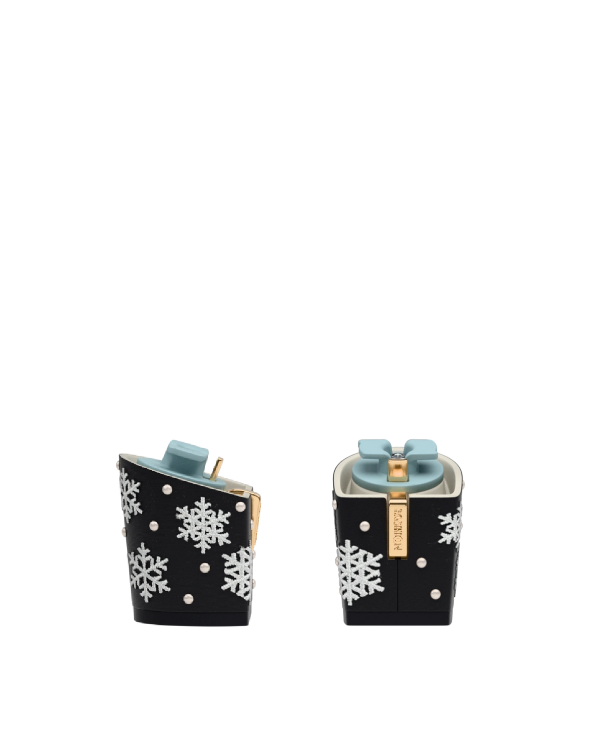 Block Heel Kit 3 Coal Snowflake Embroidery, 3-inch interchangeable block heel. Pashion convertible heels go from heel to flat and are customizable with interchangeable heel kits.