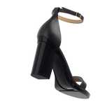 Stelo - Coal Black, alternate view. Pashion convertible heels go from heel to flat and are customizable with interchangeable heel kits.