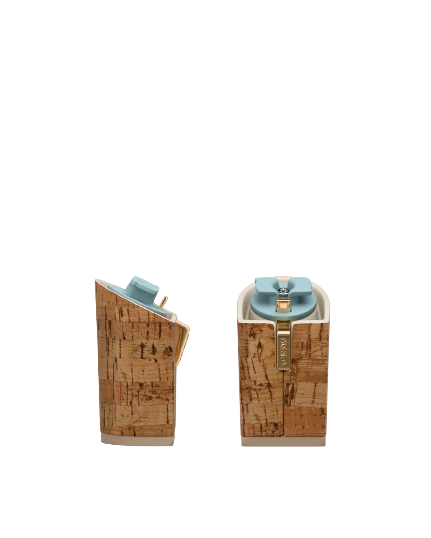Block Heel Kit 4 Cork, 4-inch interchangeable block heel. Pashion convertible heels go from heel to flat and are customizable with interchangeable heel kits.