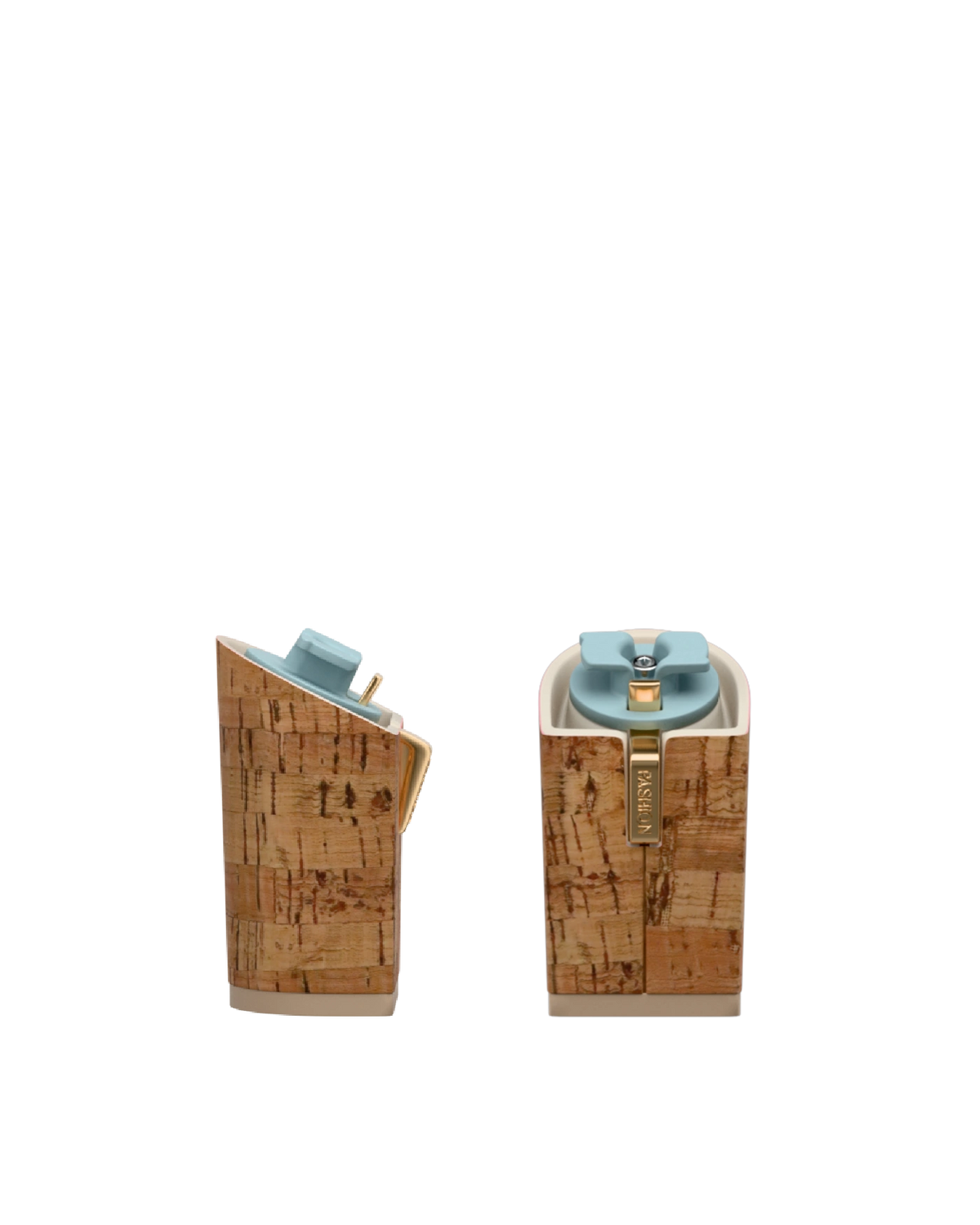 Block Heel Kit 4 Cork, 4-inch interchangeable block heel. Pashion convertible heels go from heel to flat and are customizable with interchangeable heel kits.