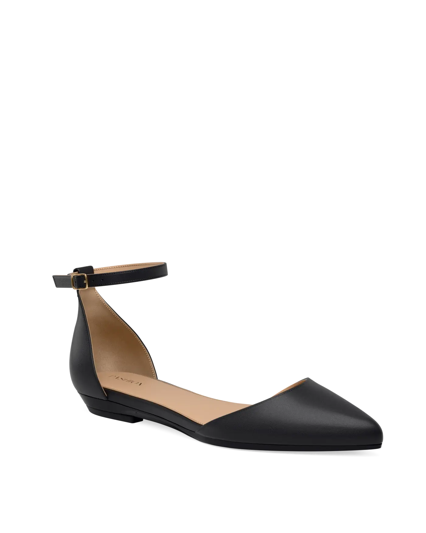 Diana D'Orsay - Coal Black Leather + Block Heel Kit 3 Coal Black