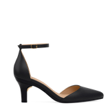 Diana D'Orsay - Coal Black Leather + Stiletto Heel Kit 3 Coal Black