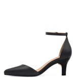 Diana D'Orsay - Coal Black Leather + Stiletto Heel Kit 3 Coal Black