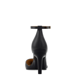 Diana D'Orsay - Coal Black Leather + Stiletto Heel Kit 4 Coal Black
