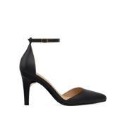 Diana D'Orsay - Coal Black Leather + Stiletto Heel Kit 4 Coal Black