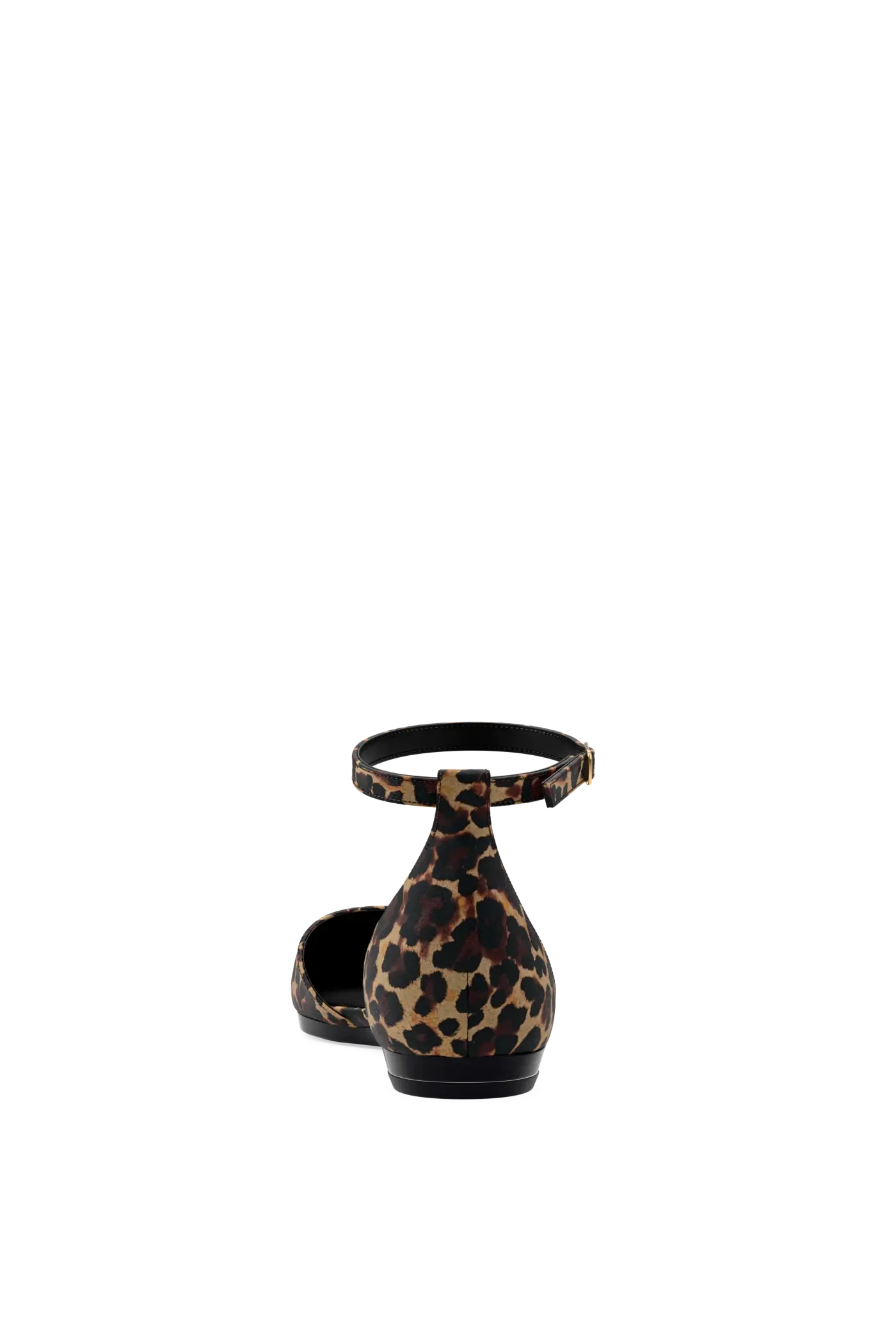 The D'Orsay - Coal Leopard Suede