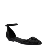 Diana D'Orsay - Coal Black Mixed Rhinestone 3 Stiletto