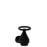 Diana D'Orsay - Coal Black Mixed Rhinestone