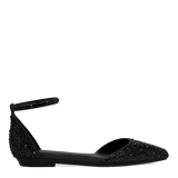 Diana D'Orsay - Coal Black Mixed Rhinestone