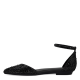 Diana D'Orsay - Coal Black Mixed Rhinestone