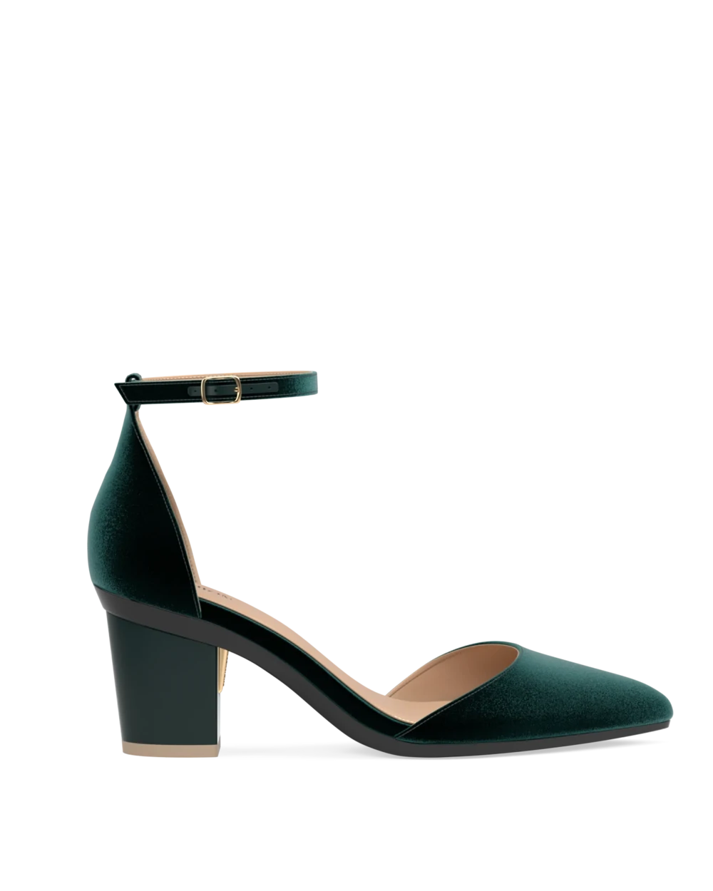 Block Heel Kit 3 Forest Green