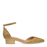 Block Heel Kit 1.5 Matte Gold