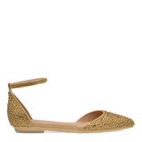 Diana D'Orsay - Gold Mixed Rhinestone