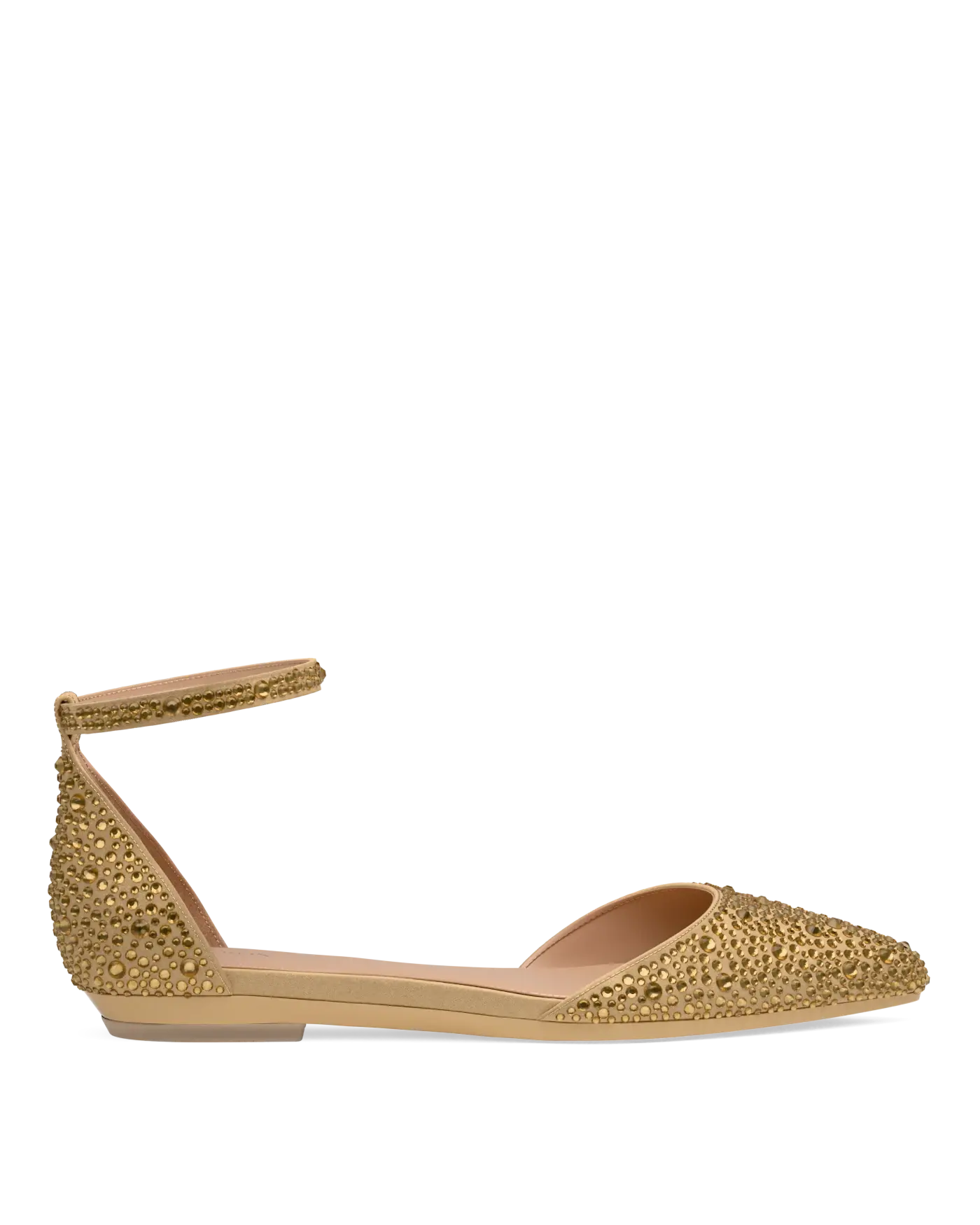 Diana D'Orsay - Gold Mixed Rhinestone