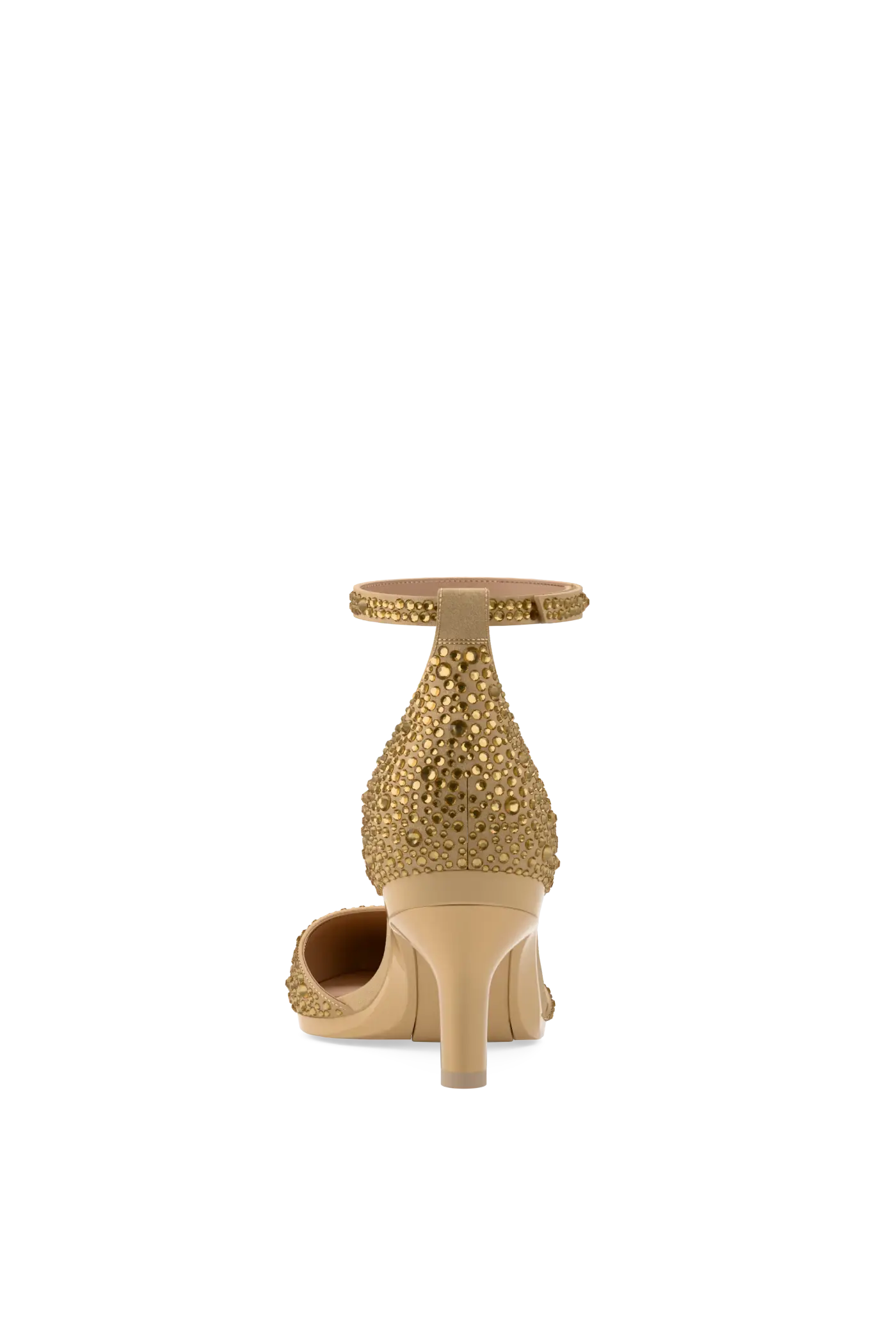 The D'Orsay - Gold Mixed Rhinestone 3 Stiletto