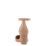 Diana D'Orsay Latte Leather + Block Heel Kit 3 Latte